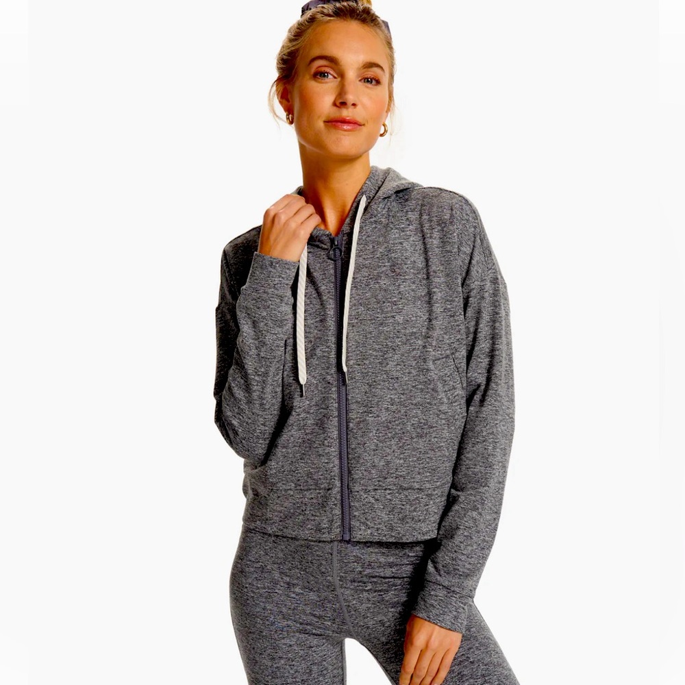 ✨VUORI✨Granite Cropped Hoodie XS, Women's DreamKnit™ Warm Hoodie